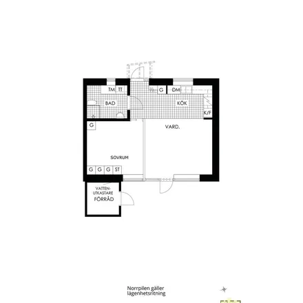 Rent this 2 bed apartment on Nylyckegränden 4 in 247 71 Genarp, Sweden