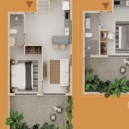 Rent this 2 bed apartment on 2 Oriente in 77760 Tulum, ROO