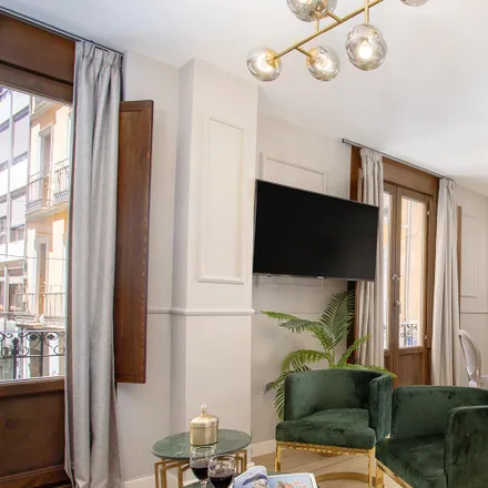 Rent this studio apartment on Calle Caldereros in 18001 Granada, Spain
