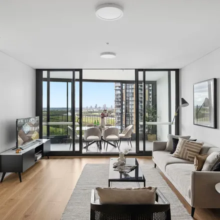 Rent this 3 bed apartment on 10 Burroway Road in Wentworth Point NSW 2127, Australia