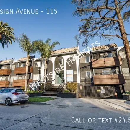 Rent this 1 bed apartment on The Church of Jesus Christ of Latter-day Saints in Ensign Avenue, Los Angeles