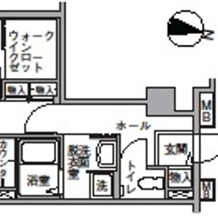 Image 2 - トリニティー芝浦, Kyu Kaigan Dori, Shinagawa, Minato, 108-0023, Japan - Apartment for rent