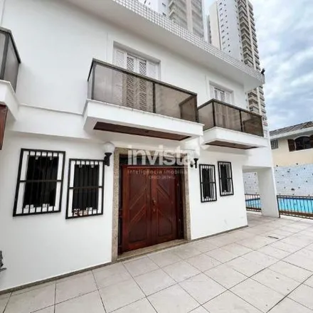 Rent this 4 bed house on Avenida General San Martin in Ponta da Praia, Santos - SP