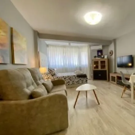 Rent this studio apartment on Calle Gabarra in 1, 29740 Vélez-Málaga