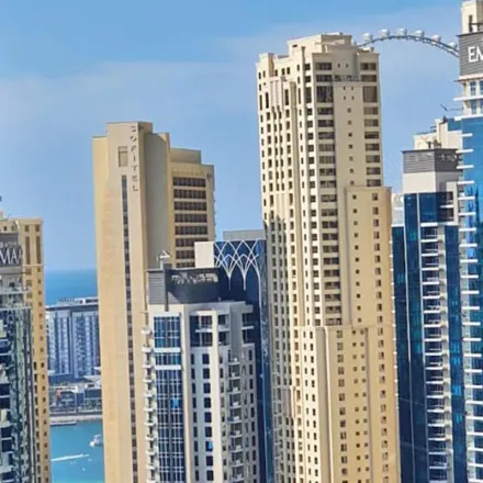 Rent this 2 bed apartment on King Salman bin Abdulaziz Al Saud Street in Dubai Marina, Dubai