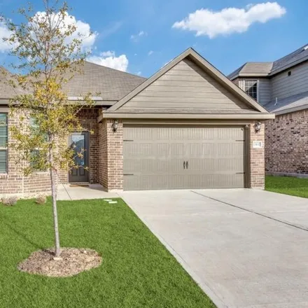 Rent this 3 bed house on Lansman Drive in Tarrant County, TX 76036