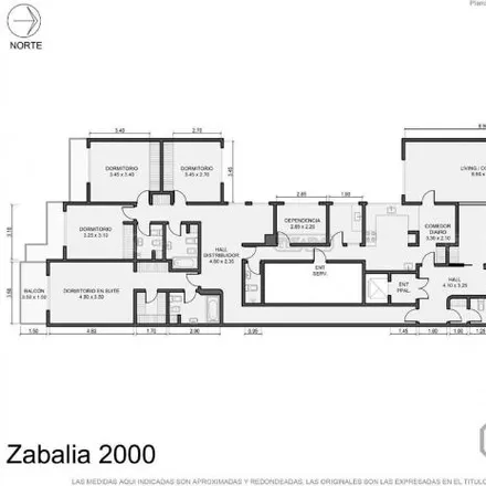 Buy this 4 bed apartment on Zavalía 2052 in Belgrano, C1426 ABB Buenos Aires