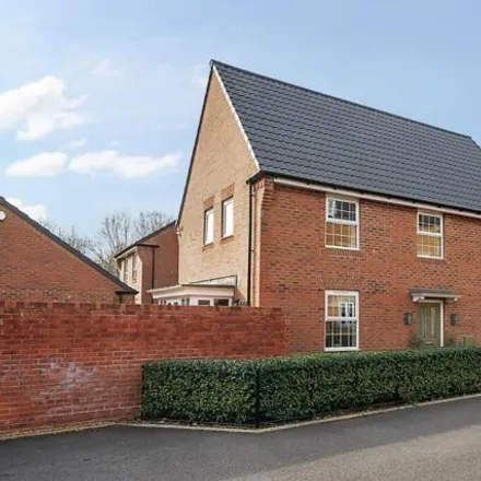 Buy this 4 bed house on David Wilson Homes Marketing Suite in Charles Almond Close, Eastington