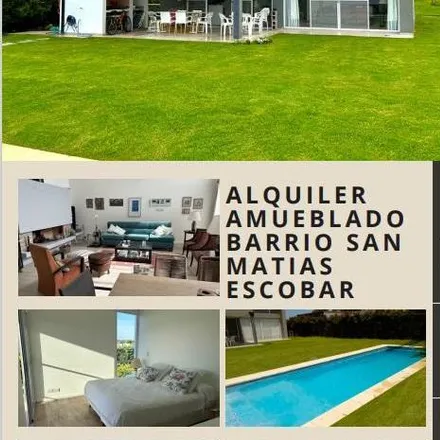 Rent this 4 bed house on Juan Manuel Estrada 1100 in Partido de Escobar, B1625 ABD Belén de Escobar