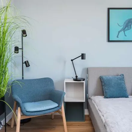 Rent this 1 bed apartment on Domek Ogrodnika in Rakowicka, 31-510 Krakow
