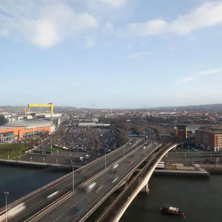 Rent this 2 bed apartment on Obel Tower in 62 Donegall Quay, Cathedral Quarter