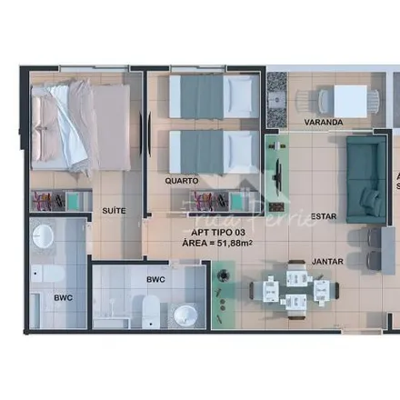 Buy this 2 bed apartment on Rua Maria Digna Gameiro in Candeias, Jaboatão dos Guararapes - PE