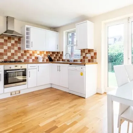 Rent this 4 bed townhouse on Courthope Villas in London, SW19 4TF