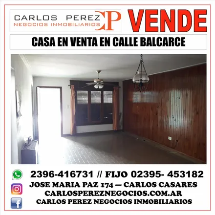 Image 1 - Balcarce 949, Partido de Carlos Casares, 6530 Carlos Casares, Argentina - House for sale