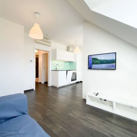 Rent this 1 bed apartment on Bořivojova 1104/41 in 130 00 Prague, Czechia