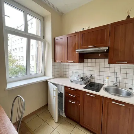 Rent this 1 bed apartment on Bolesława Limanowskiego 16 in 60-744 Poznan, Poland