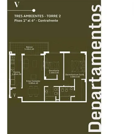 Buy this 2 bed apartment on 836 - Las Malvinas 7226 in Partido de Tres de Febrero, 1682 Martín Coronado