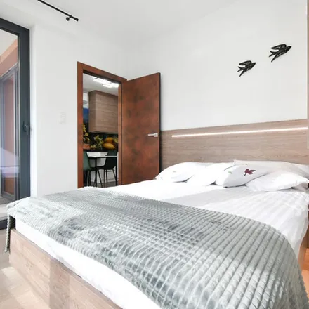 Rent this 2 bed apartment on Kotlarska 16 in 31-539 Krakow, Poland