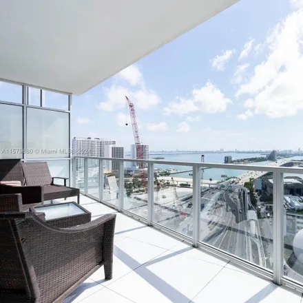Rent this 2 bed condo on 1100 Biscayne Boulevard