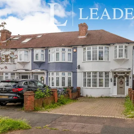 Rent this 3 bed house on Brocks Drive in London, SM3 9UP
