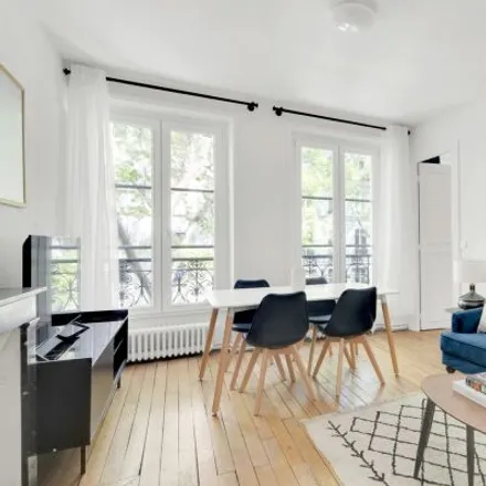 Rent this 3 bed apartment on 28 Avenue Mathurin Moreau in 75019 Paris, France