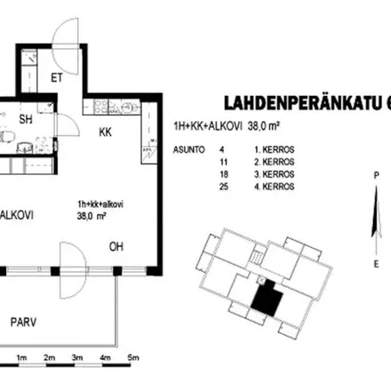 Image 7 - Rantaperkiönkatu 1 A, 33900 Tampere, Finland - Apartment for rent
