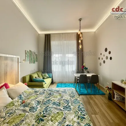 Rent this 1 bed apartment on Budapest in Erzsébet körút 61, 1171