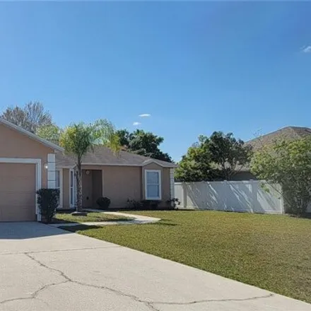 Rent this 3 bed house on 728 Dromedary Drive in Polk County, FL 34759