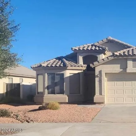 Rent this 3 bed house on 607 North 167th Drive in Goodyear, AZ 85338