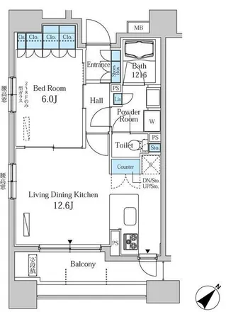 Image 2 - 世田ヶ谷道, Hatagaya 2-chome, Shibuya, 151-0072, Japan - Apartment for rent
