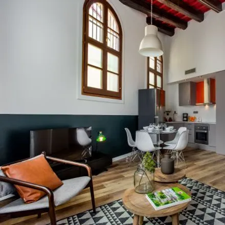 Rent this 4 bed apartment on La Salle Comtal in Carrer d'Ortigosa, 08001 Barcelona