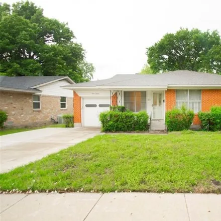 Rent this 3 bed house on 1273 Alamo Lane in Garland, TX 75040