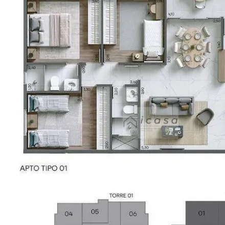 Buy this 3 bed apartment on Rua Botucatu in Praia das Palmeiras, Caraguatatuba - SP