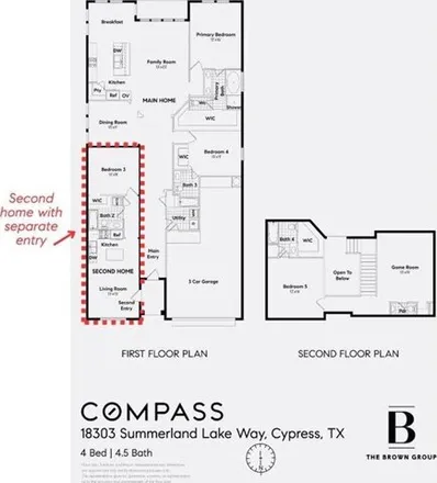 Image 2 - Summerland Lake Way, Cypress, TX 77433, USA - House for rent