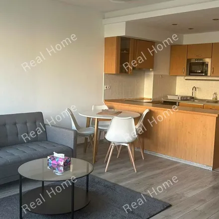 Rent this 1 bed apartment on 1095 Budapest in Lechner Ödön fasor 6., Hungary