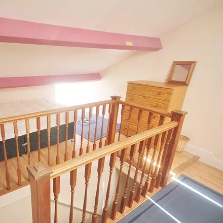 Rent this 4 bed townhouse on William Hill in Montague Road, Leicester