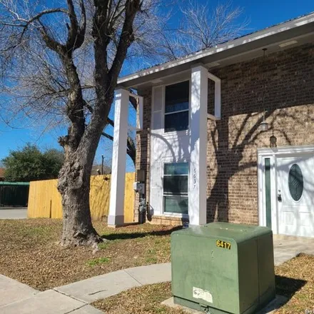 Rent this 3 bed townhouse on 6703 Spring Time Drive in San Antonio, TX 78249