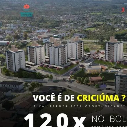 Buy this 2 bed apartment on Rua Thereza Demboski Milak in Linha Batista, Criciúma - SC