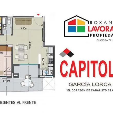Buy this 2 bed apartment on Federico García Lorca 474 in Caballito, C1405 ALD Buenos Aires