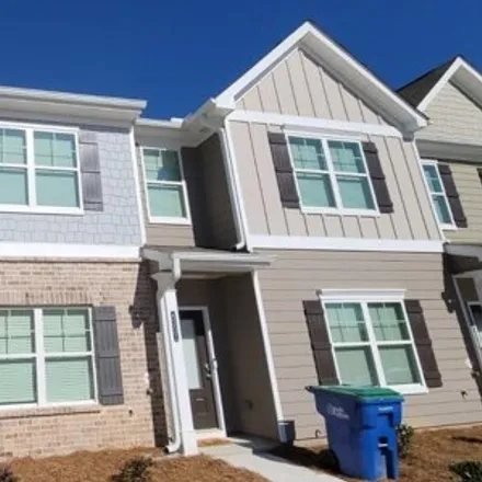 Rent this 3 bed townhouse on Shaffer Court in Shandra Estates, Fulton County