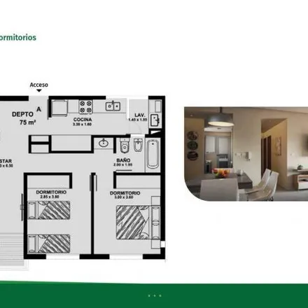 Buy this 2 bed apartment on Calle 14 673 in Partido de La Plata, 1900 La Plata