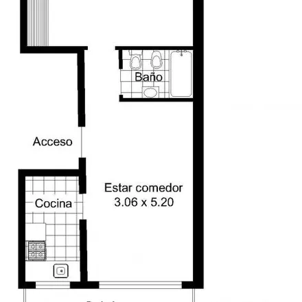 Buy this 1 bed apartment on Los Amigos in General César Díaz, Villa Santa Rita