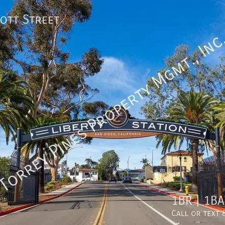 Image 1 - 1627 Scott Street, San Diego, CA 92106, USA - Townhouse for rent