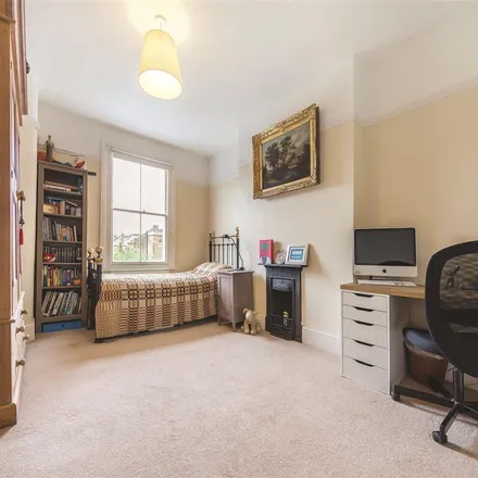 Rent this 4 bed apartment on Heythorp Street in London, SW18 5EZ