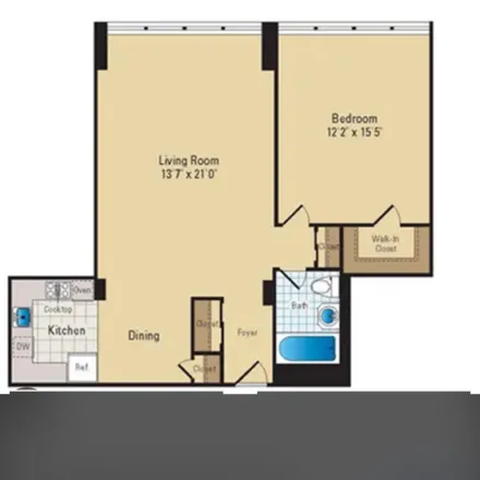 Image 6 - The James at Riverhouse, 1111 Army Navy Drive, Arlington, VA 20301, USA - Room for rent