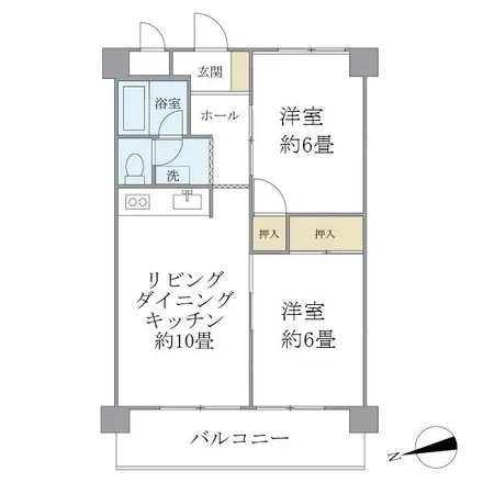 Image 2 - unnamed road, Hirai 4-chome, Edogawa, 132-0035, Japan - Apartment for rent