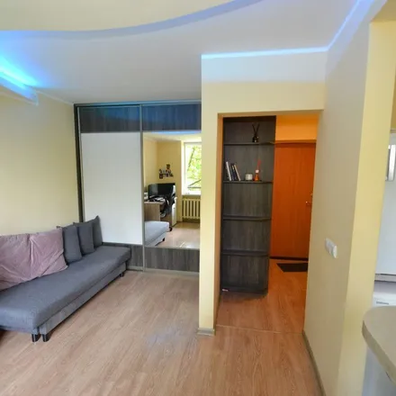 Rent this 1 bed apartment on Šaltkalvių g. 70 in 02173 Vilnius, Lithuania