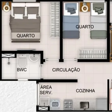 Buy this 2 bed apartment on unnamed road in Jardim Maranguape, Paulista - PE