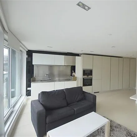 Rent this studio apartment on The Bezier Apartments in 91 City Road, London