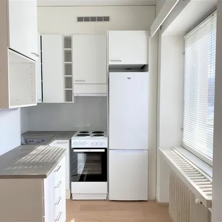 Rent this 1 bed apartment on Rautpohjankatu 15 in 40700 Jyväskylä, Finland